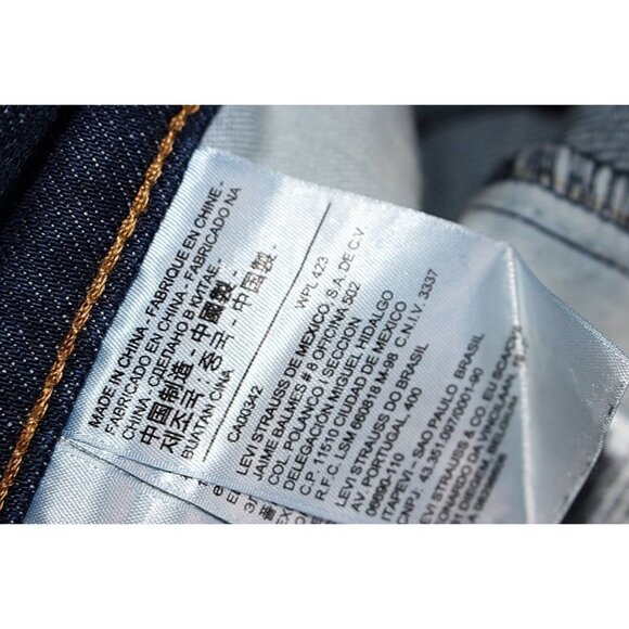 Levi's Men's 511 Slim Straight Jeans - Dark Wash - 36 x 30 - $70 - Picture 5 of 9